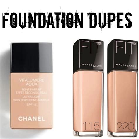 drugstore dupe for chanel foundation|chanel lipstick dupes.